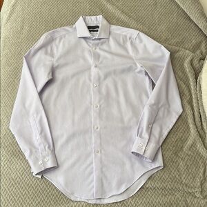 Calvin Klein Lavender Striped Dress Shirt